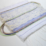 Smart textile dyed with bacterial pigments by Studio Ilfa Siebenhaar